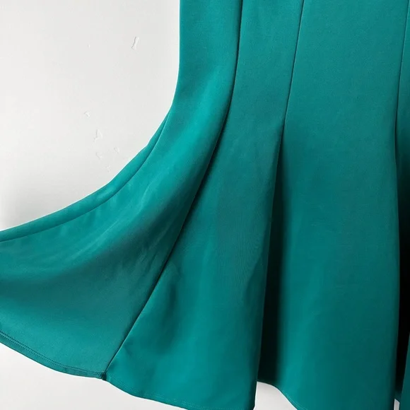 Teal scuba swing dress - Picture 5 of 5